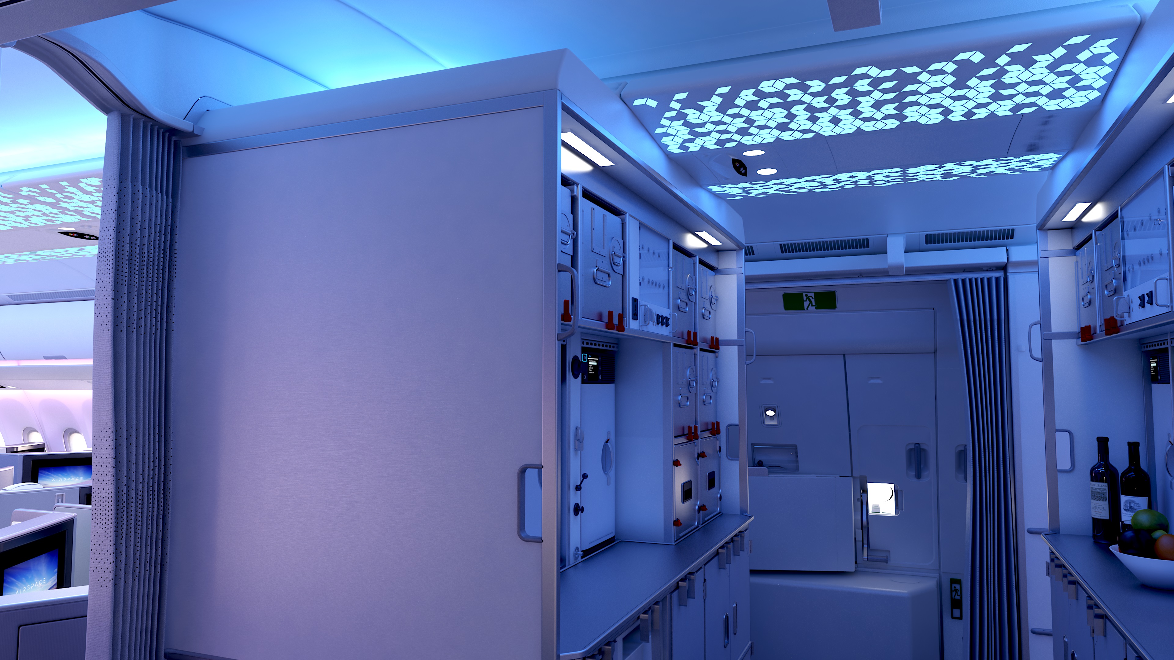 Airbus reveals new Airspace interior features for the